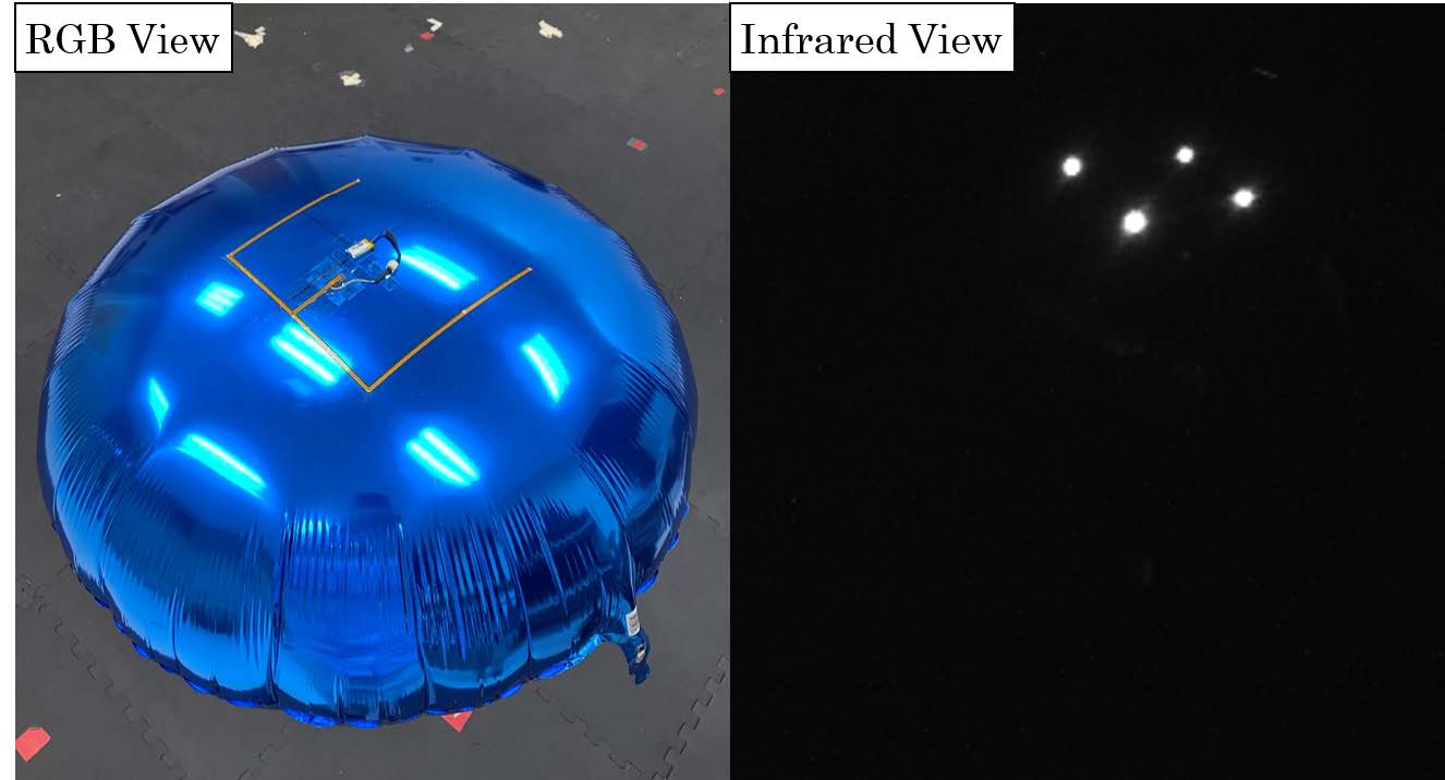 Highly Effective Motion Capture Marker for Small Aerial Robots