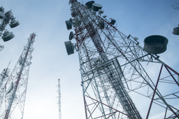 Picture of cell towers